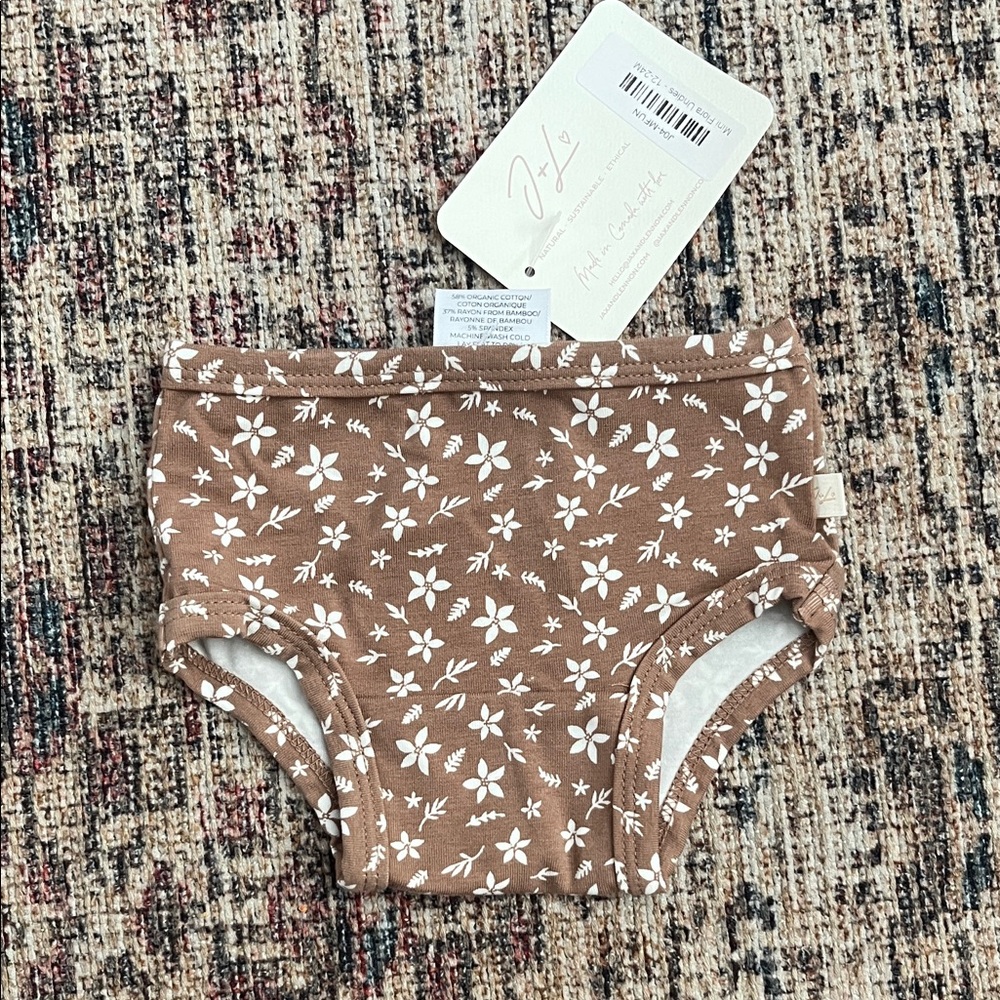 Jax + Lennon Mini Flora Undies🇨🇦